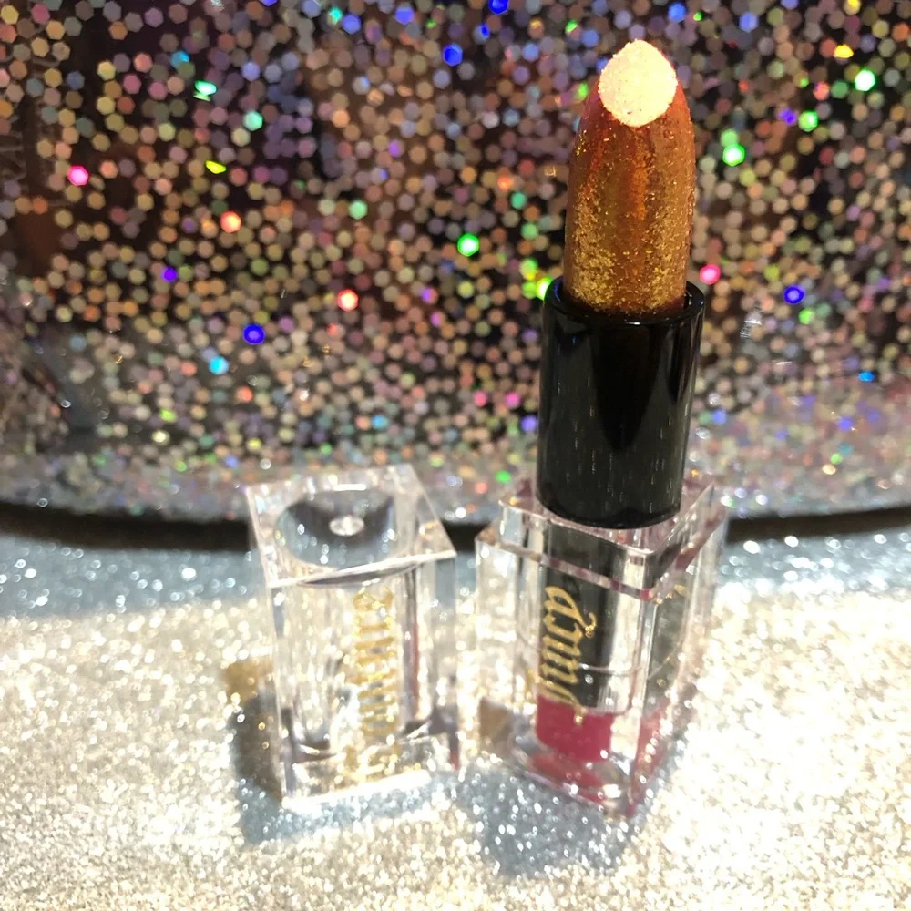 BNIB! Juicy Couture Glitter Velour Lipstick in Not Your Babe 02 💄
